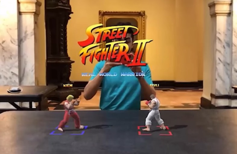Developer Sulap Street Fighter II Jadi Game AR