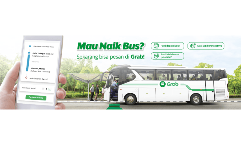 Grab Mulai Akomodasi Pembelian Tiket Bus - DailySocial.ID