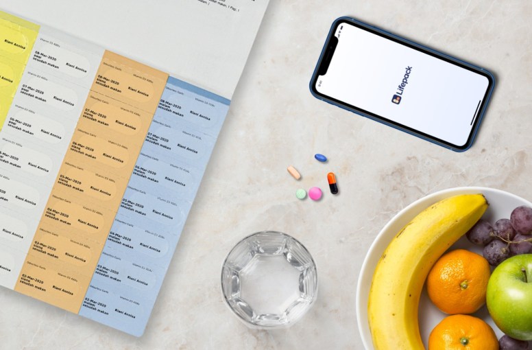 Aplikasi apotek digital Lifepack fokus pada penyediaan obat untuk penderita penyakit kronis dan dengan resep. Skema yang ditawarkan secara berlangganan