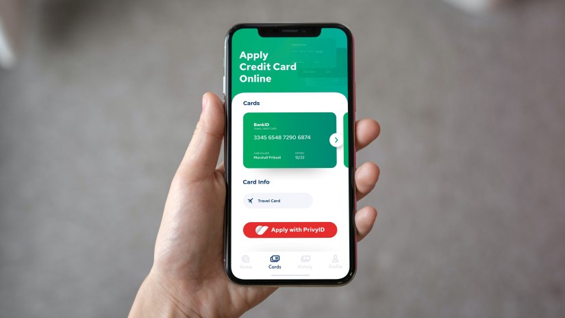 Tampilan fitur pengajuan kartu kredit online lewat tanda tangan digital PrivyID / PrivyID