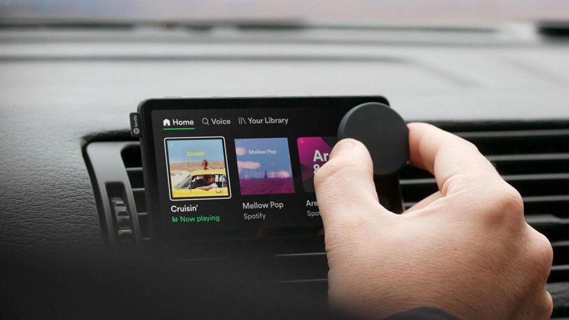 Thinklab Spotify Thing Spotifiy Kini Punya Hardware Sendiri: Spotify Car Thing