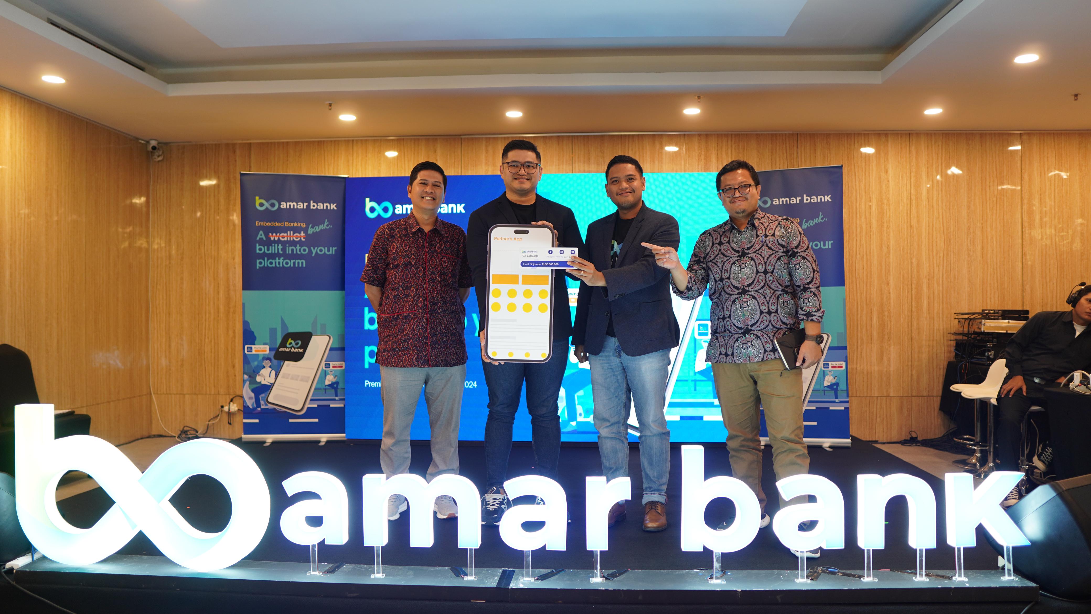 Amar Bank Hadirkan “Embedded Banking” untuk Dukung Ekonomi Digital Indonesia