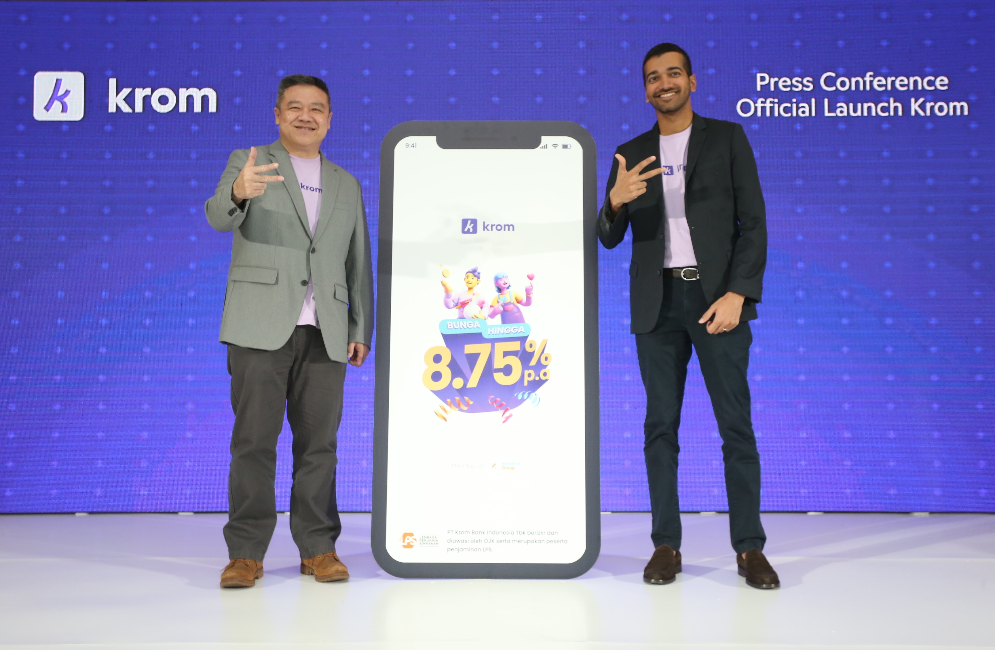 Krom Bank Dorong Inklusi Keuangan Lewat Inovasi Digital dan Literasi Finansial