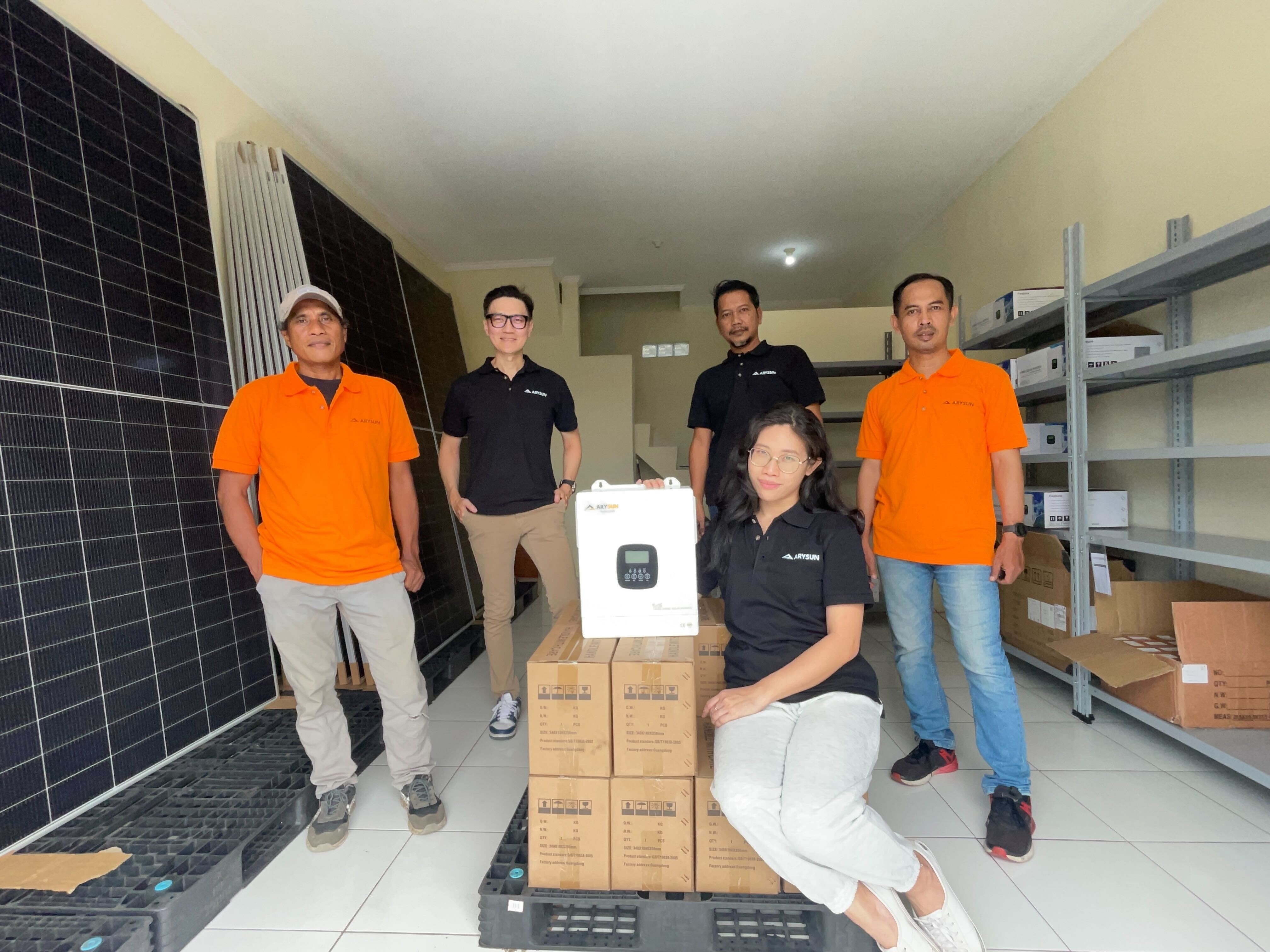 Arysun Raih Pendanaan Pre-Seed US$575 Ribu, Dorong Adopsi Tenaga Surya Rumah Tangga