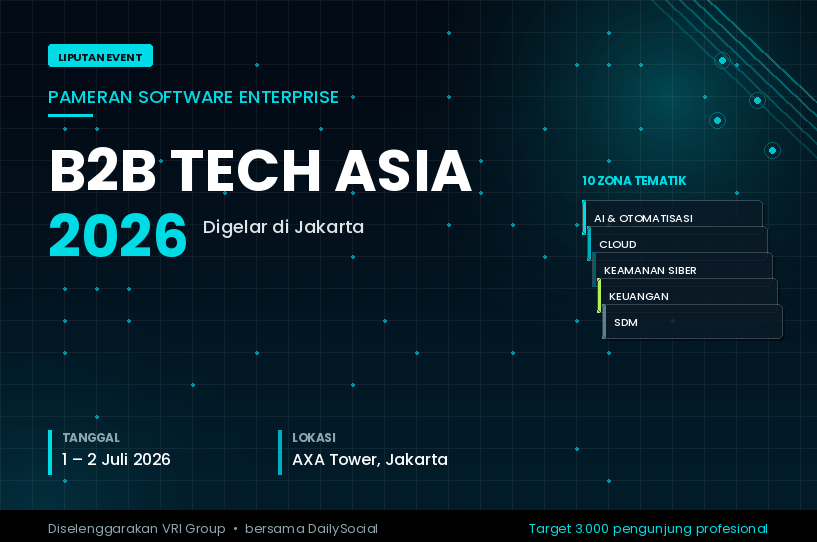 B2B Tech Asia 2026 Digelar di Jakarta pada 1-2 Juli Mendatang