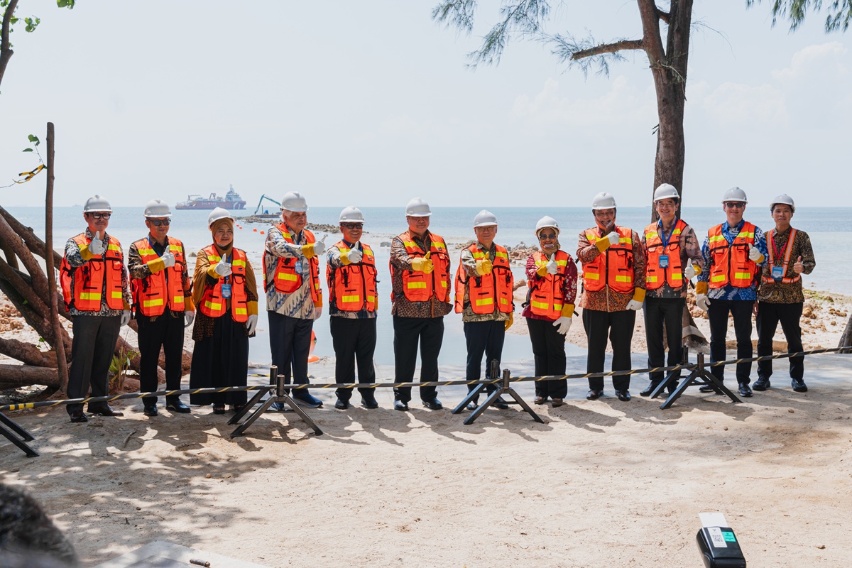 TelkomGroup, NDP, dan BW Digital Resmikan Pendaratan Kabel Laut NCC di Batam