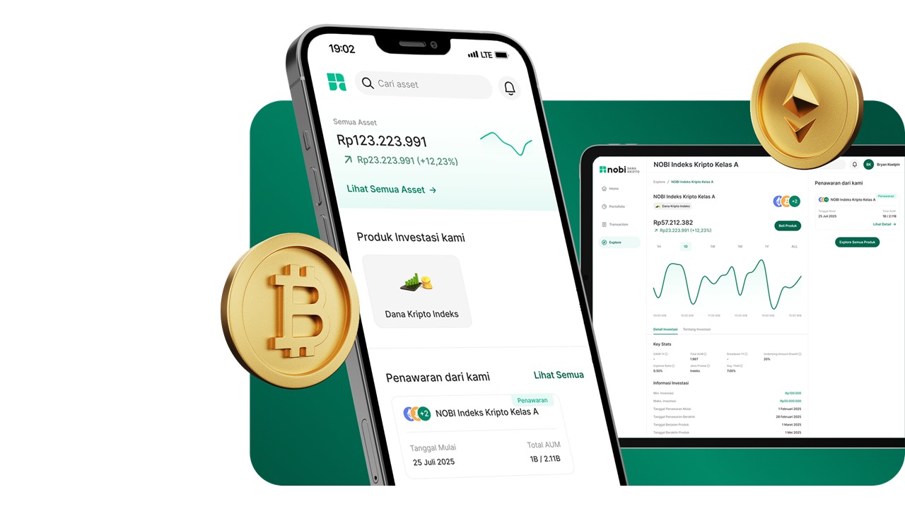 Lolos Sandbox OJK, NOBI Hadirkan Produk Dana Kripto Terkelola